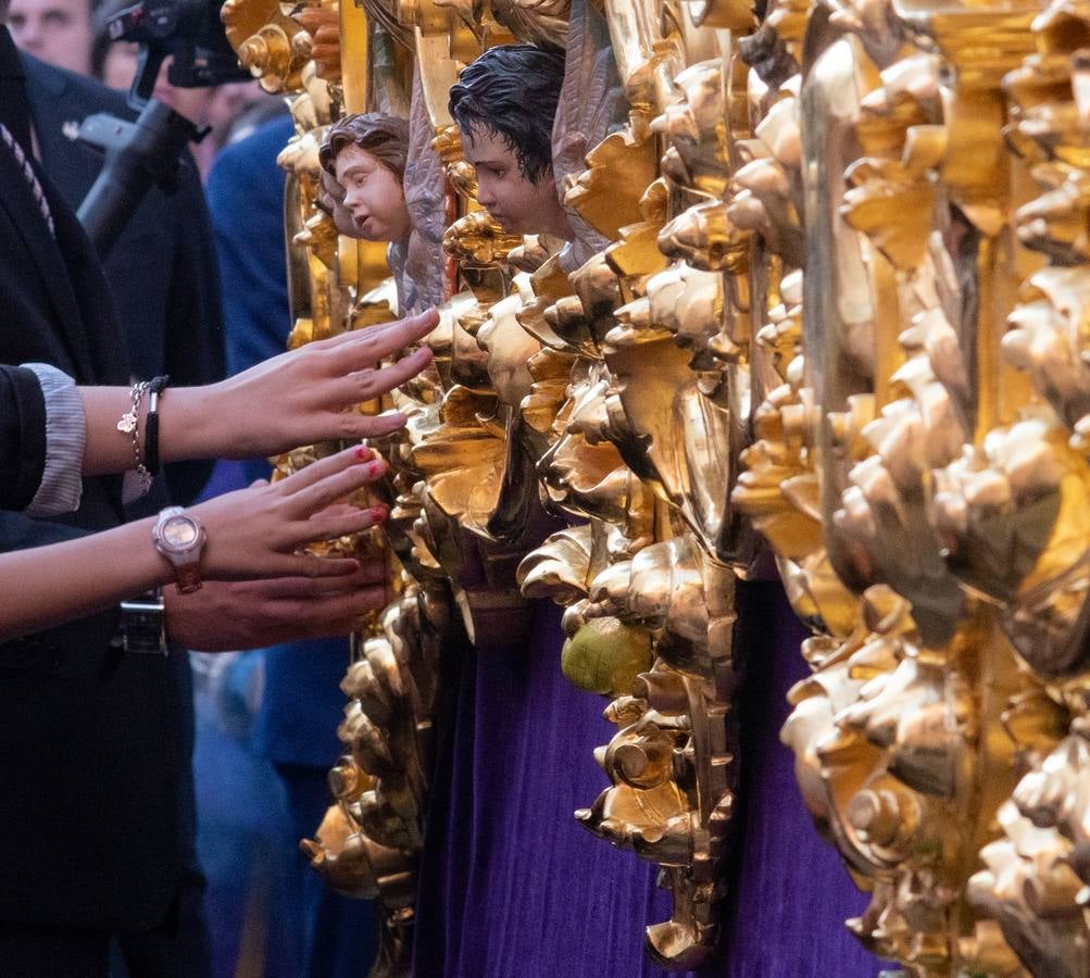 Detalle del paso del Santísimo Cristo de las Aguas