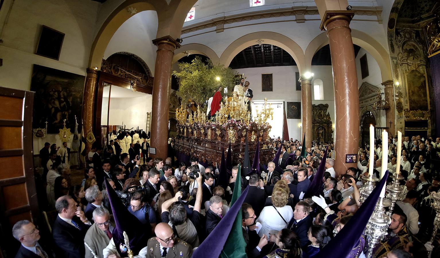 Galería de la hermandad de la Redención el Lunes Santo