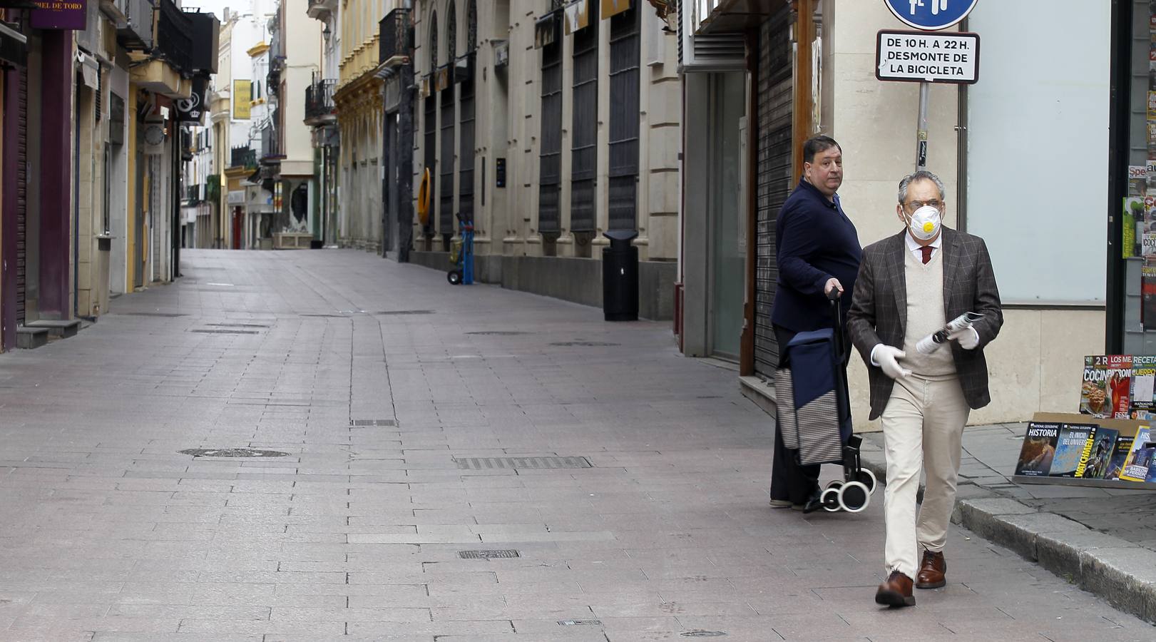 Coronavirus en Sevilla: Anómalo Viernes de Dolores