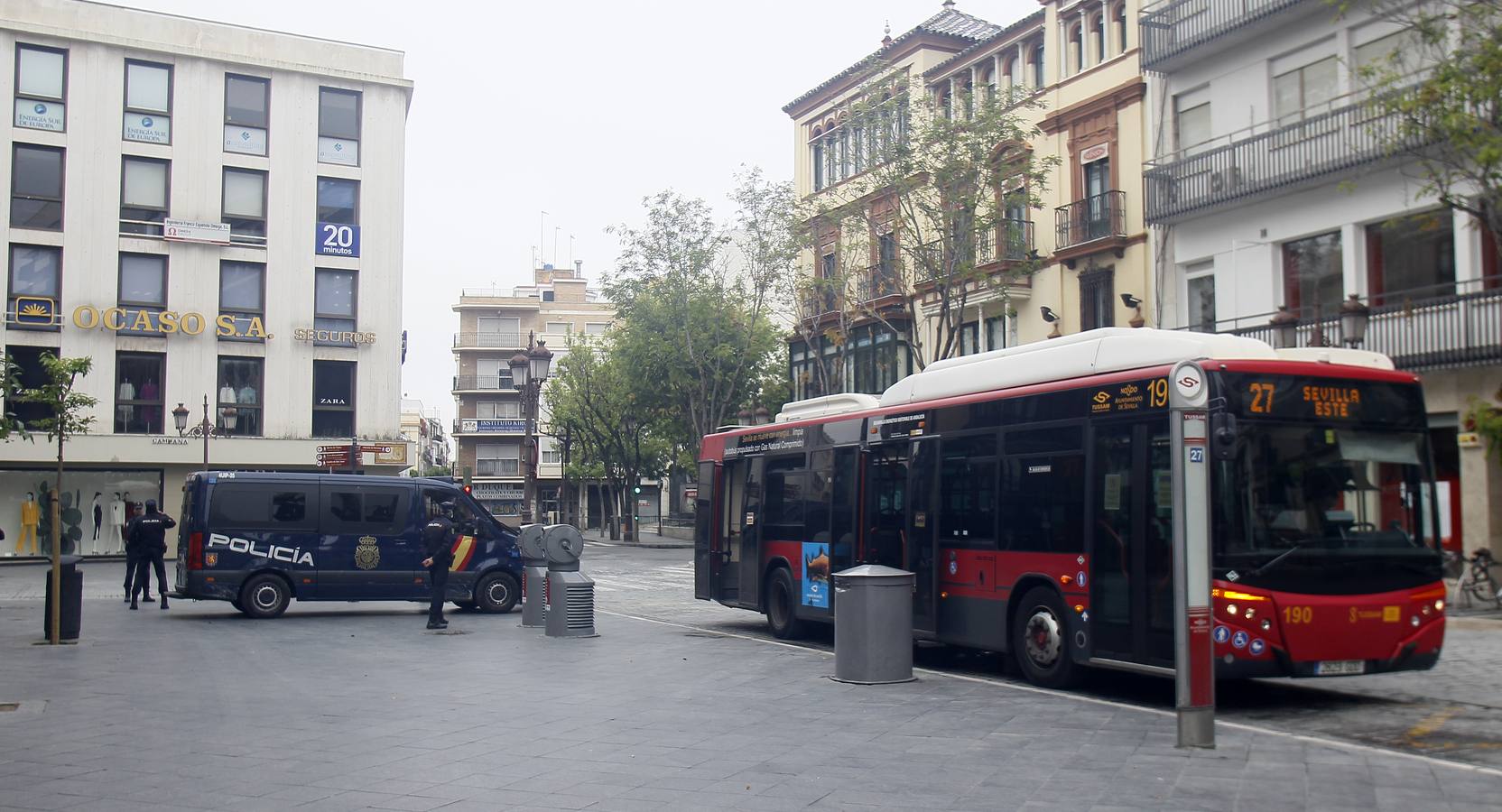 Coronavirus en Sevilla: Anómalo Viernes de Dolores