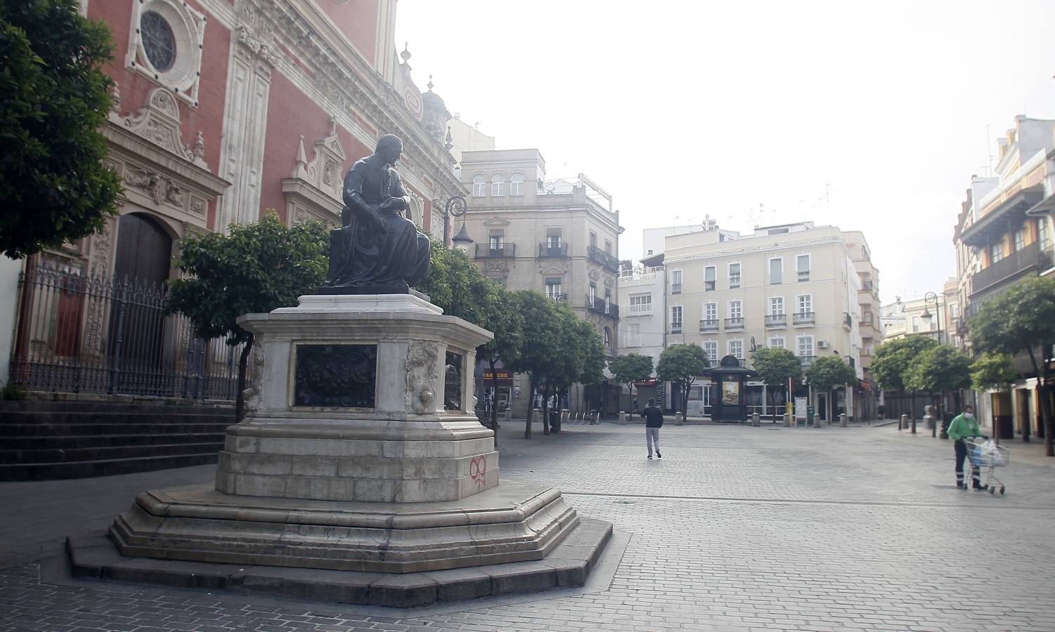 Coronavirus en Sevilla: Anómalo Viernes de Dolores