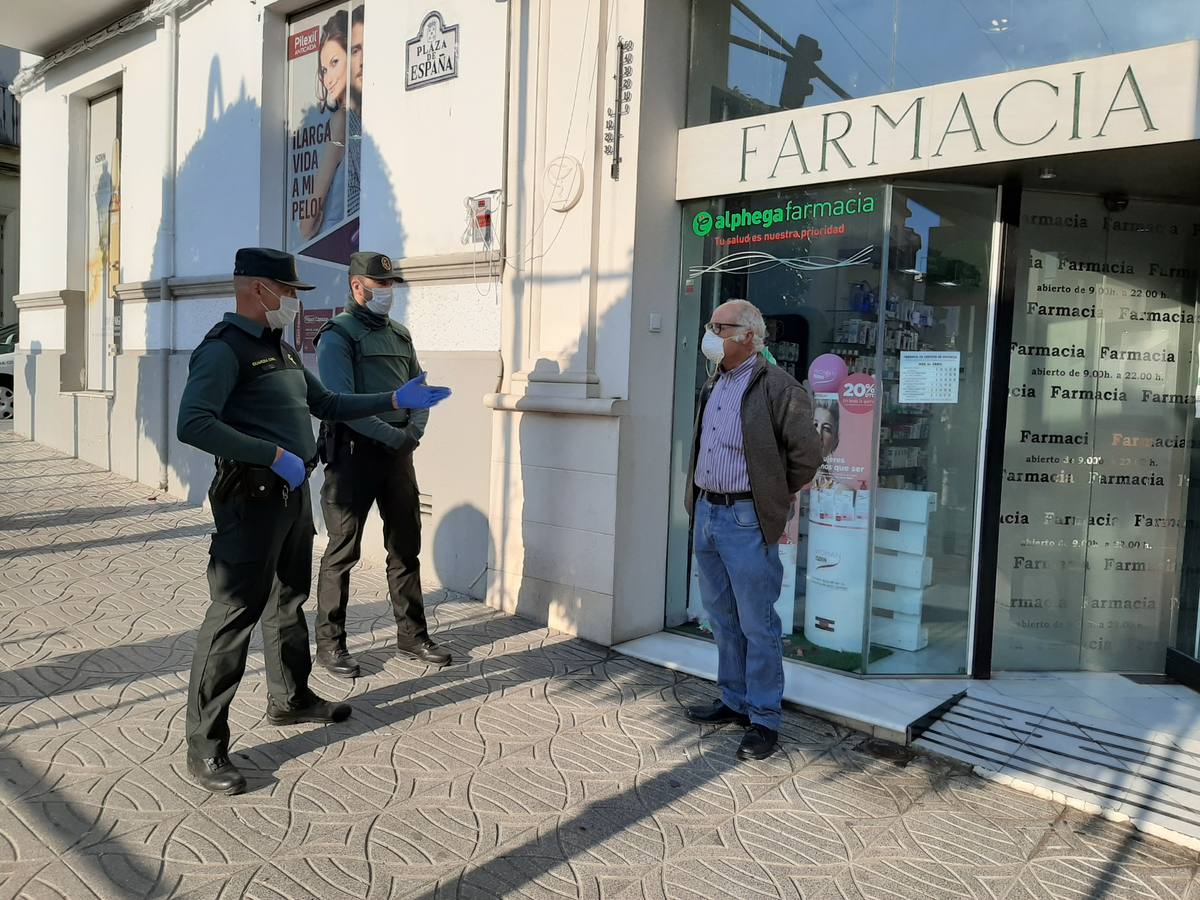 Así trabaja la Guardia Civil en Córdoba contra el coronavirus