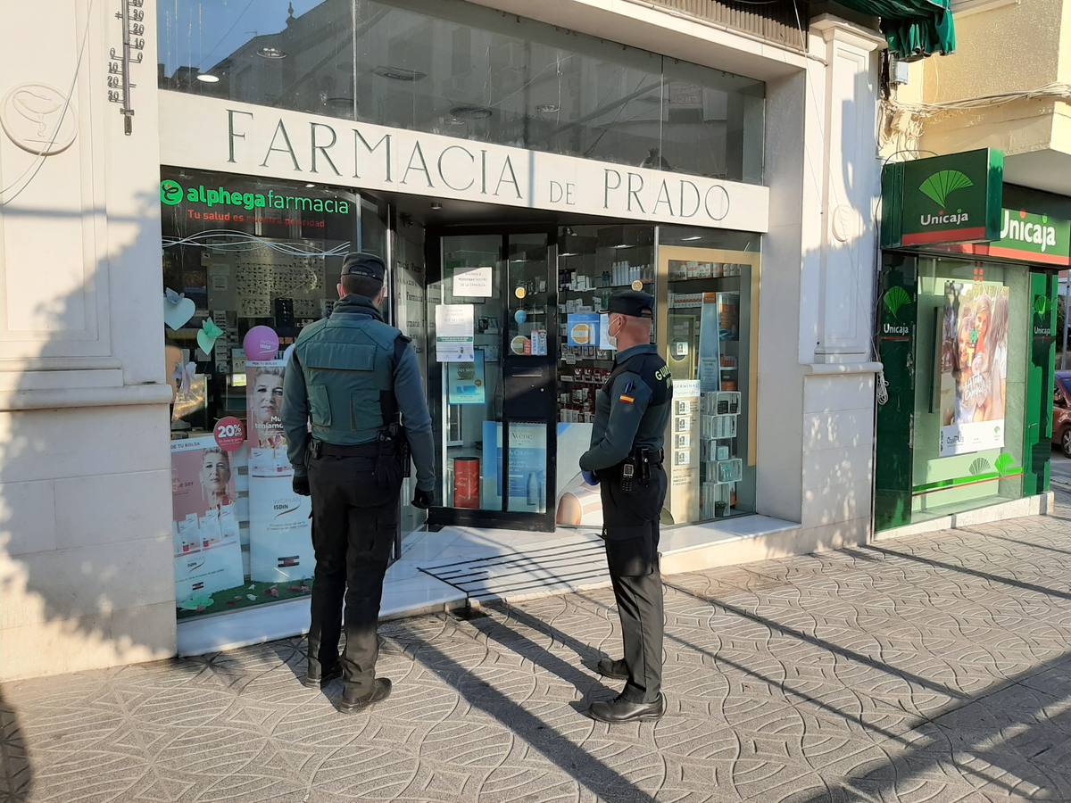 Así trabaja la Guardia Civil en Córdoba contra el coronavirus