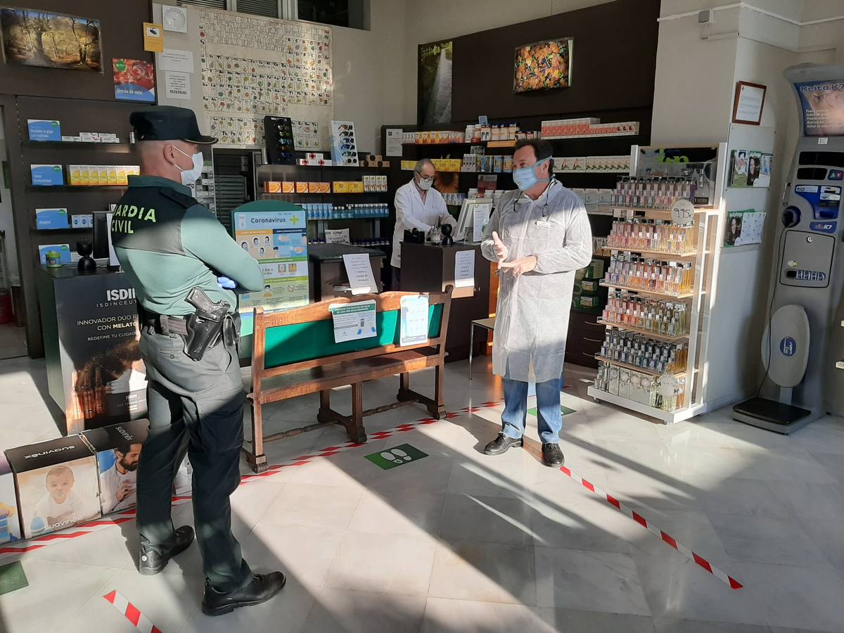 Así trabaja la Guardia Civil en Córdoba contra el coronavirus