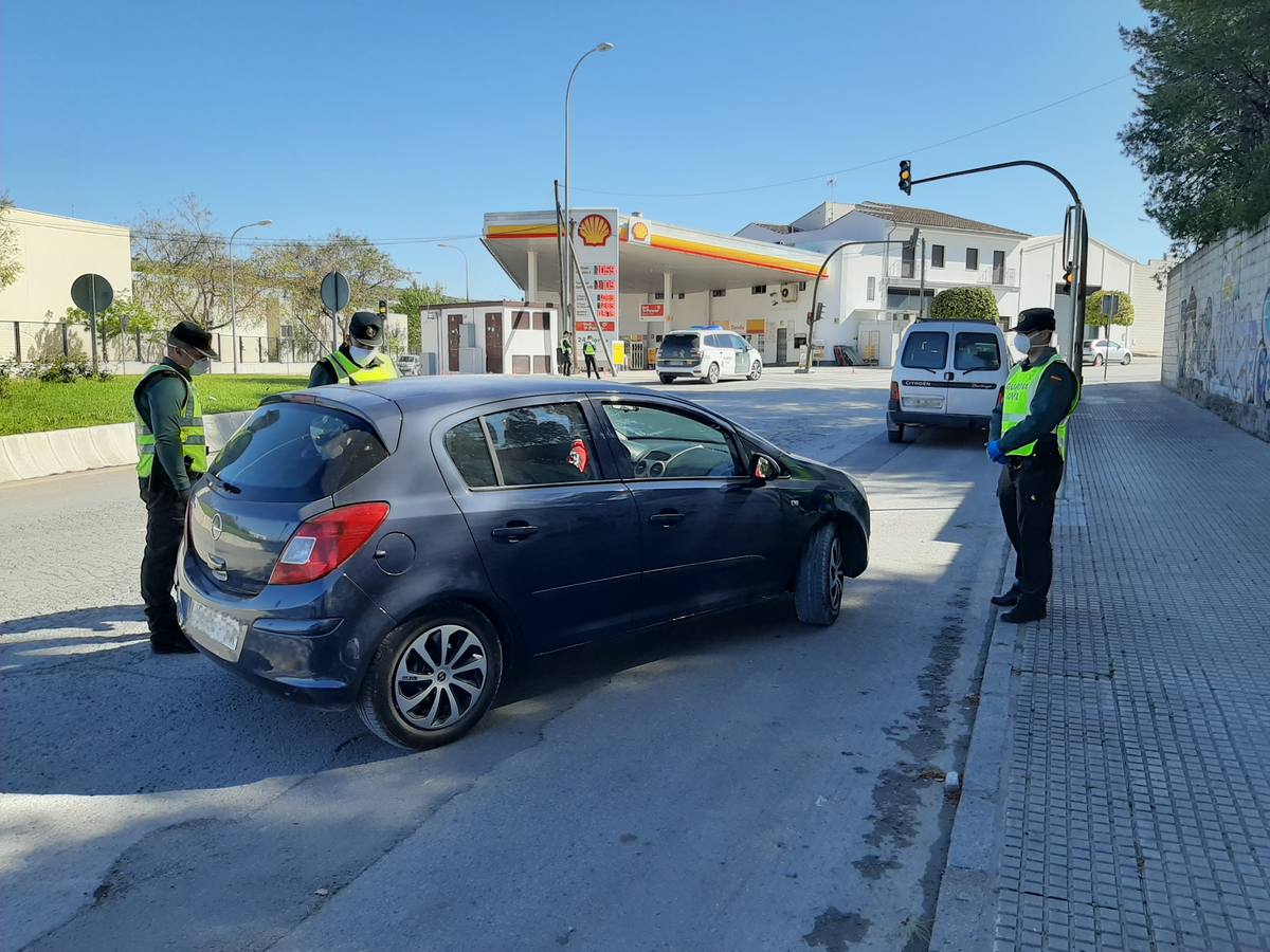 Así trabaja la Guardia Civil en Córdoba contra el coronavirus