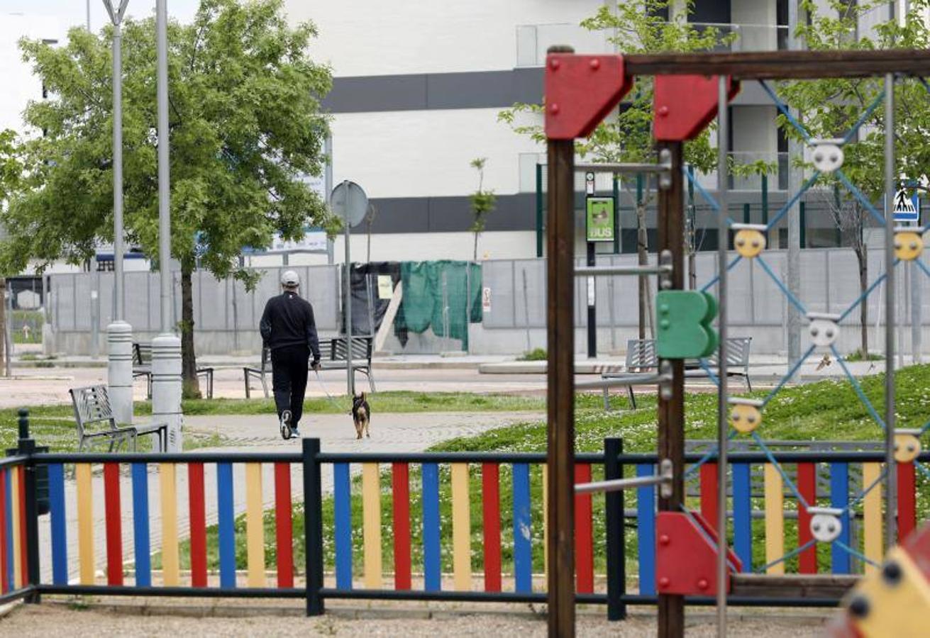 En imágenes, un barrio sin niños en Nuevo Poniente