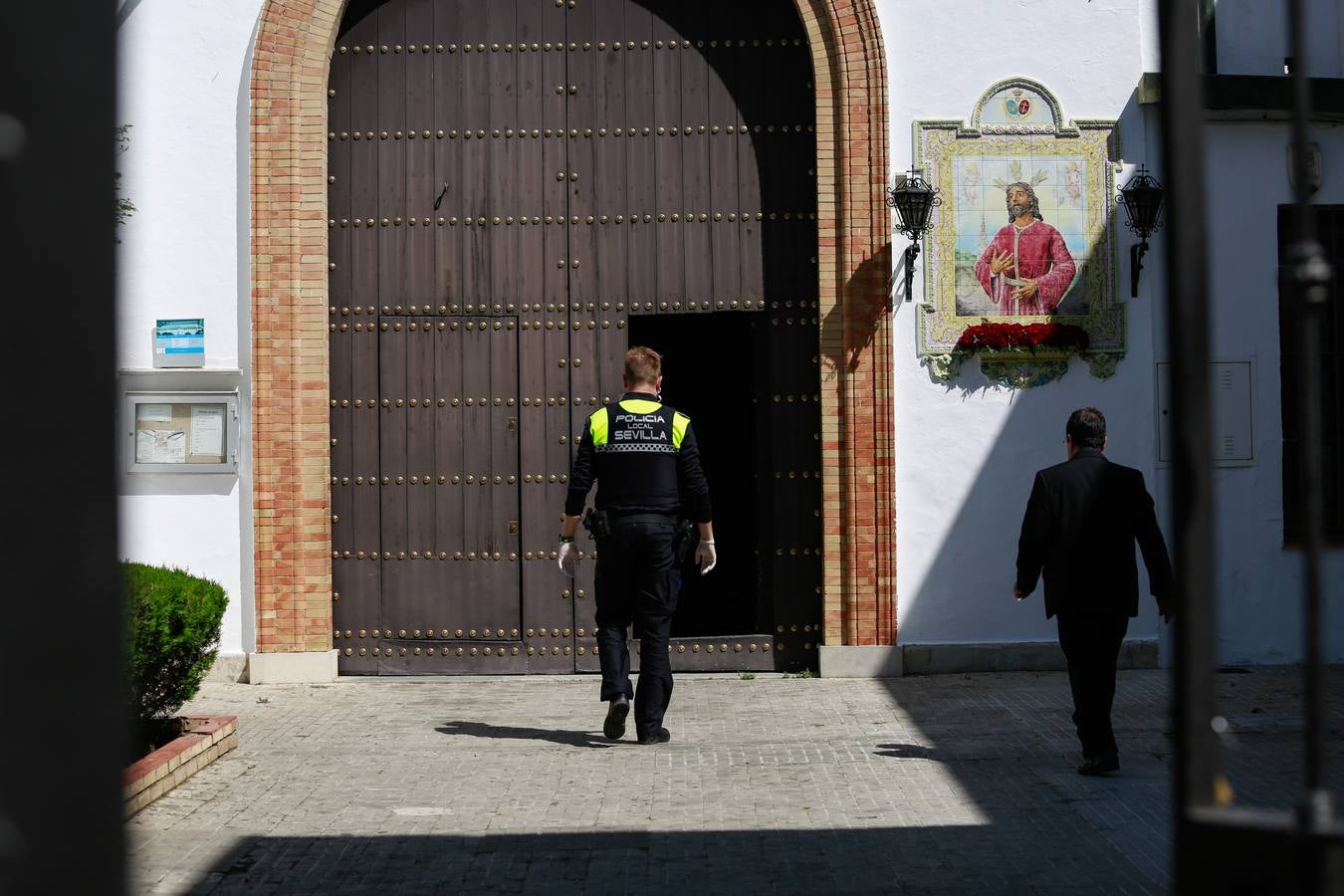 Imágenes de la Semana Santa de Sevilla de 2020: La Paz