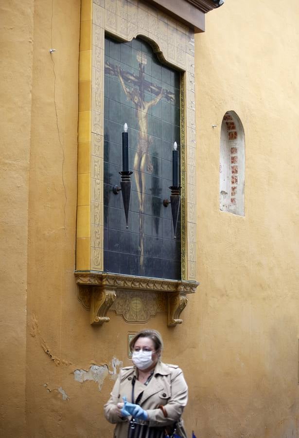 Imágenes de la Semana Santa de Sevilla de 2020: Vera Cruz