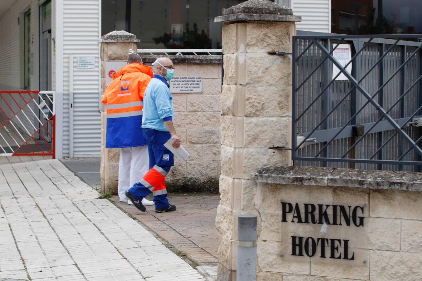 La medicalización del Hotel Ciudad de Córdoba, en imágenes