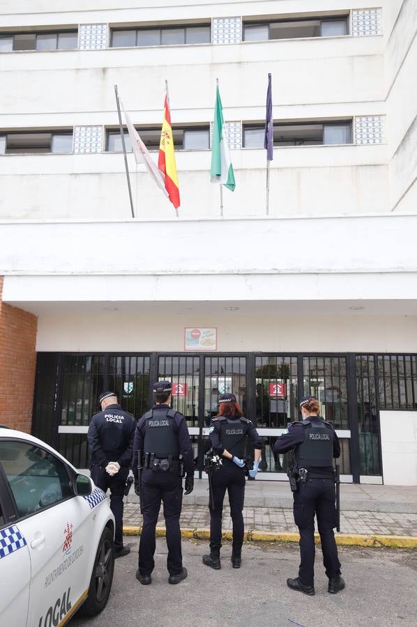 La intervención de la Policía Local de Córdoba por el coronavirus, en imágenes