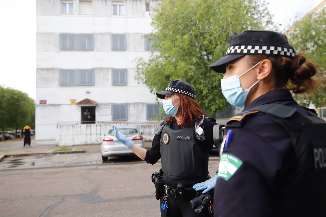 La intervención de la Policía Local de Córdoba por el coronavirus, en imágenes