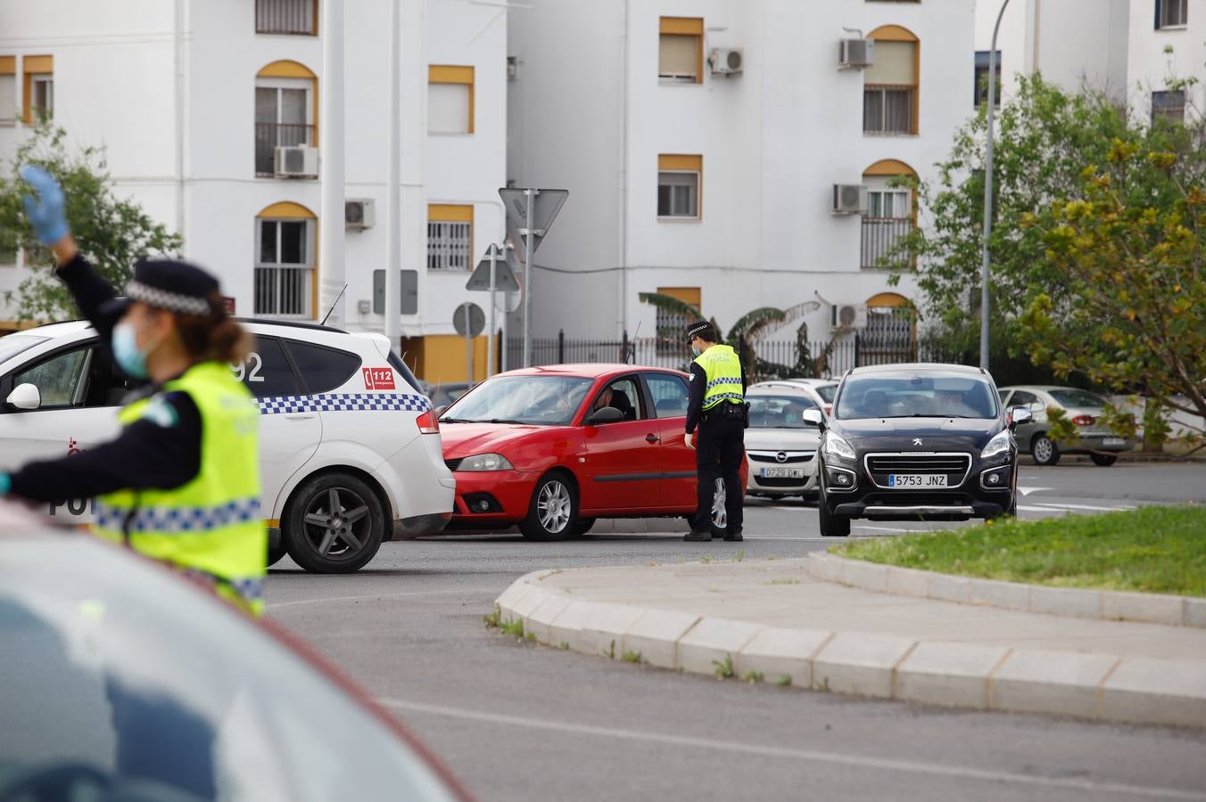 La intervención de la Policía Local de Córdoba por el coronavirus, en imágenes