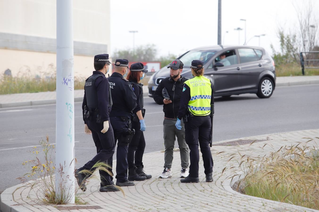 La intervención de la Policía Local de Córdoba por el coronavirus, en imágenes