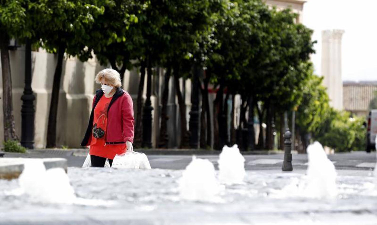 El centro comercial de Córdoba durante la crisis del coronavirus, en imágenes