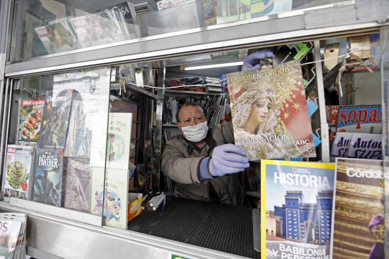 El centro comercial de Córdoba durante la crisis del coronavirus, en imágenes