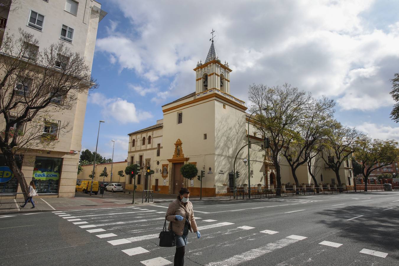 Imágenes de la Semana Santa de Sevilla de 2020: San Benito