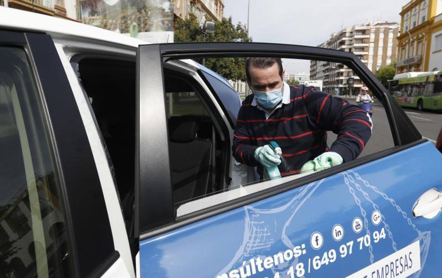 Las quejas del taxi de Córdoba, en imágenes