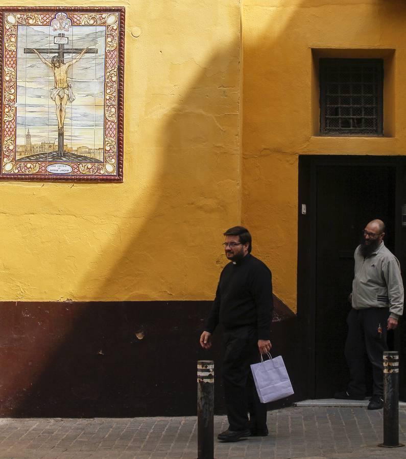 Imágenes de la Semana Santa de Sevilla de 2020: La Lanzada