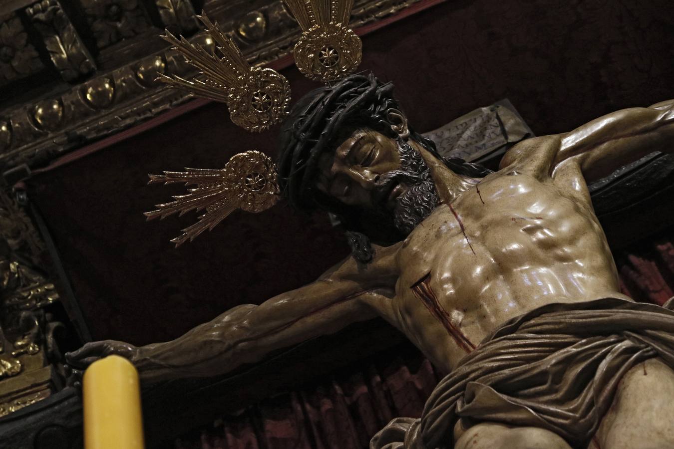 Imágenes de la Semana Santa de Sevilla de 2020: Calvario