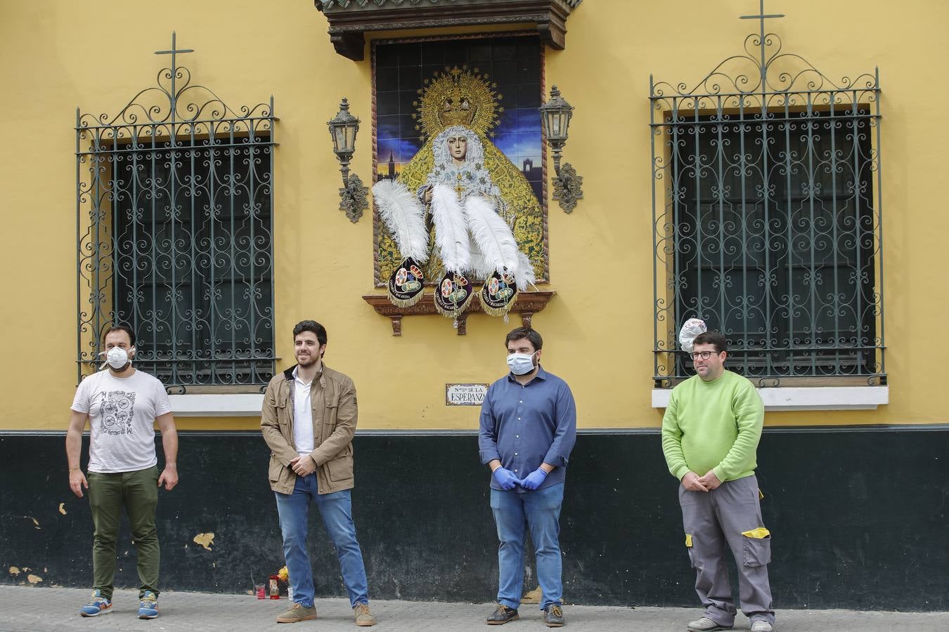 Imágenes de la Semana Santa de Sevilla de 2020: La Macarena