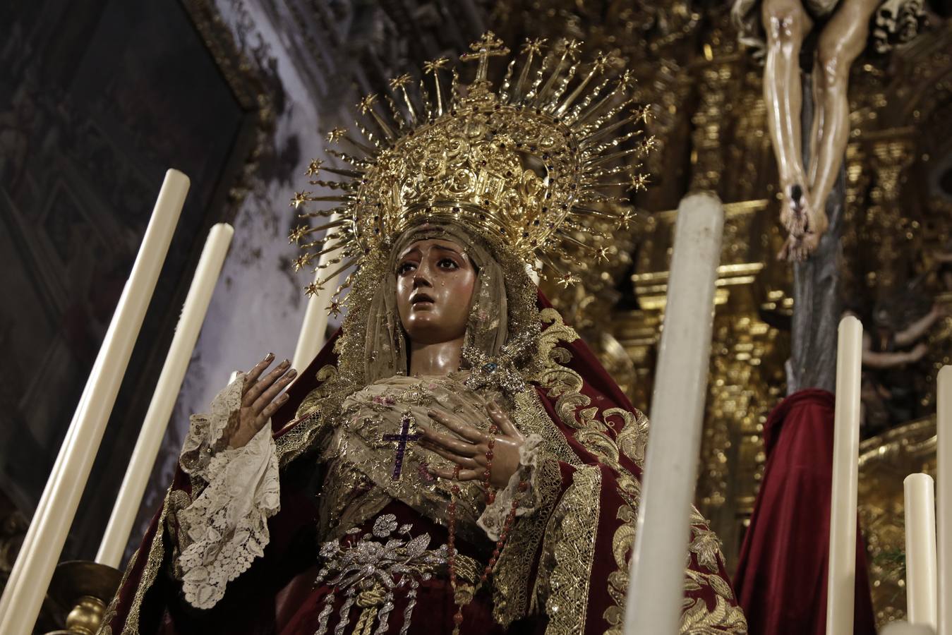 Imágenes de la Semana Santa de Sevilla de 2020: Montserrat