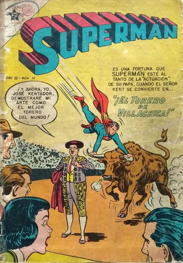 Superman 32 (1954, edición para México y España del cómic anterior)
