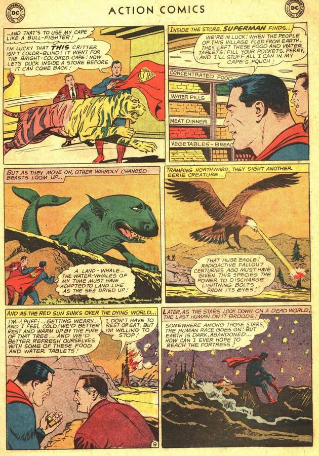 Action Comics 300 (EE.UU 1963) Capotazo de Superman a un tigre