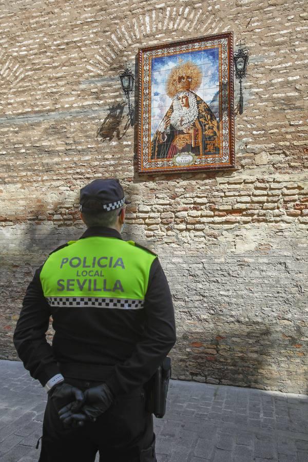 Imágenes de la Semana Santa de Sevilla de 2020: Los Servitas