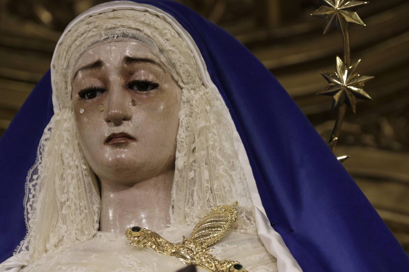 Imágenes de la Semana Santa de Sevilla de 2020: Soledad de San Lorenzo