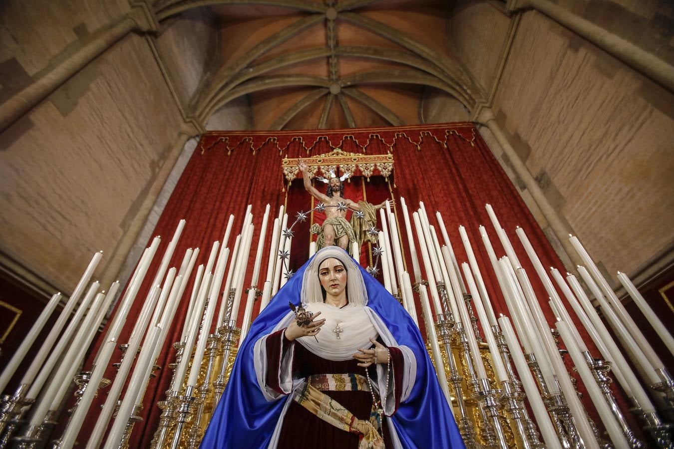 Imágenes de la Semana Santa de Sevilla de 2020: La Resurrección