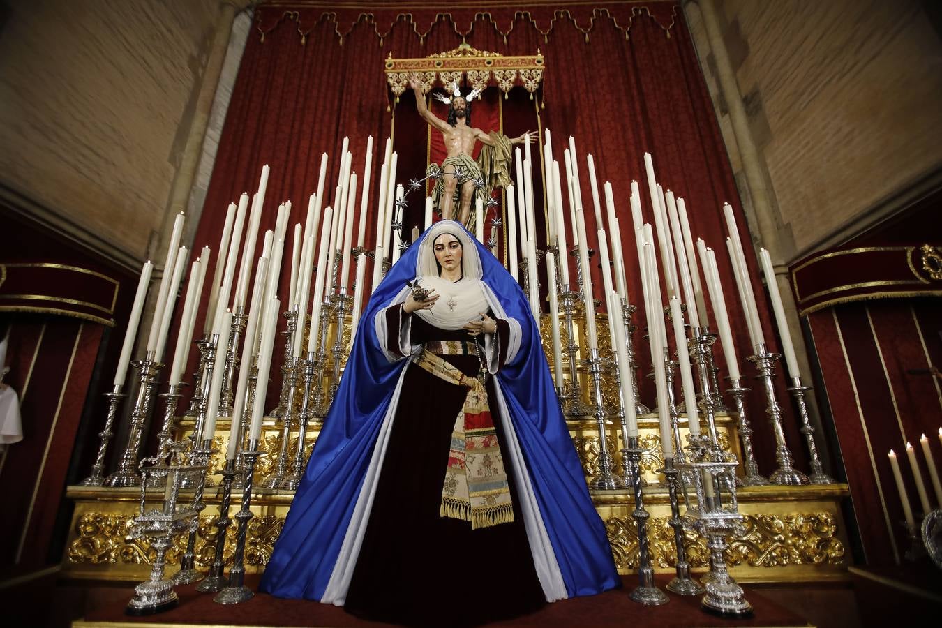 Imágenes de la Semana Santa de Sevilla de 2020: La Resurrección