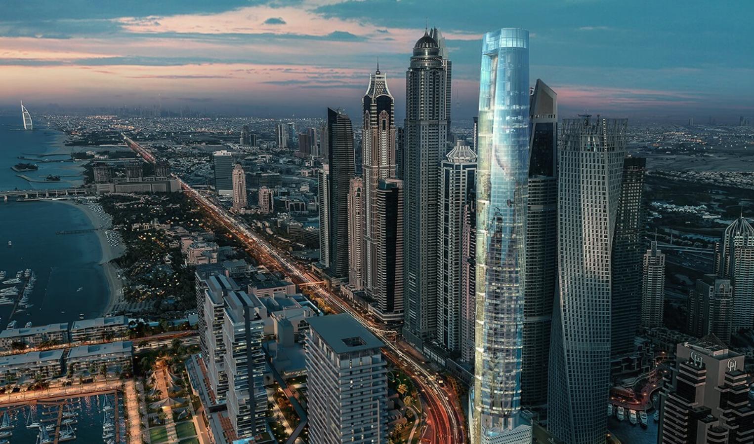 La Torre Ciel abrirá a principios de 2023. El hotel ha sido diseñado por el galardonado estudio de arquitectura londinense NORR