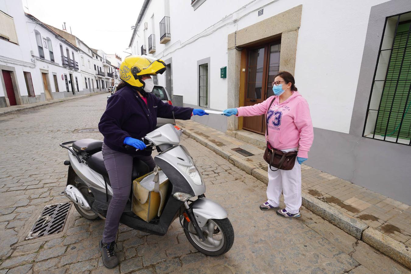 La vida en Belalcázar durante la crisis del coronavirus, en imágenes