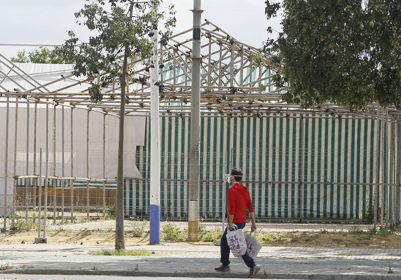 Coronavirus en Sevilla: ambiente el real de Feria