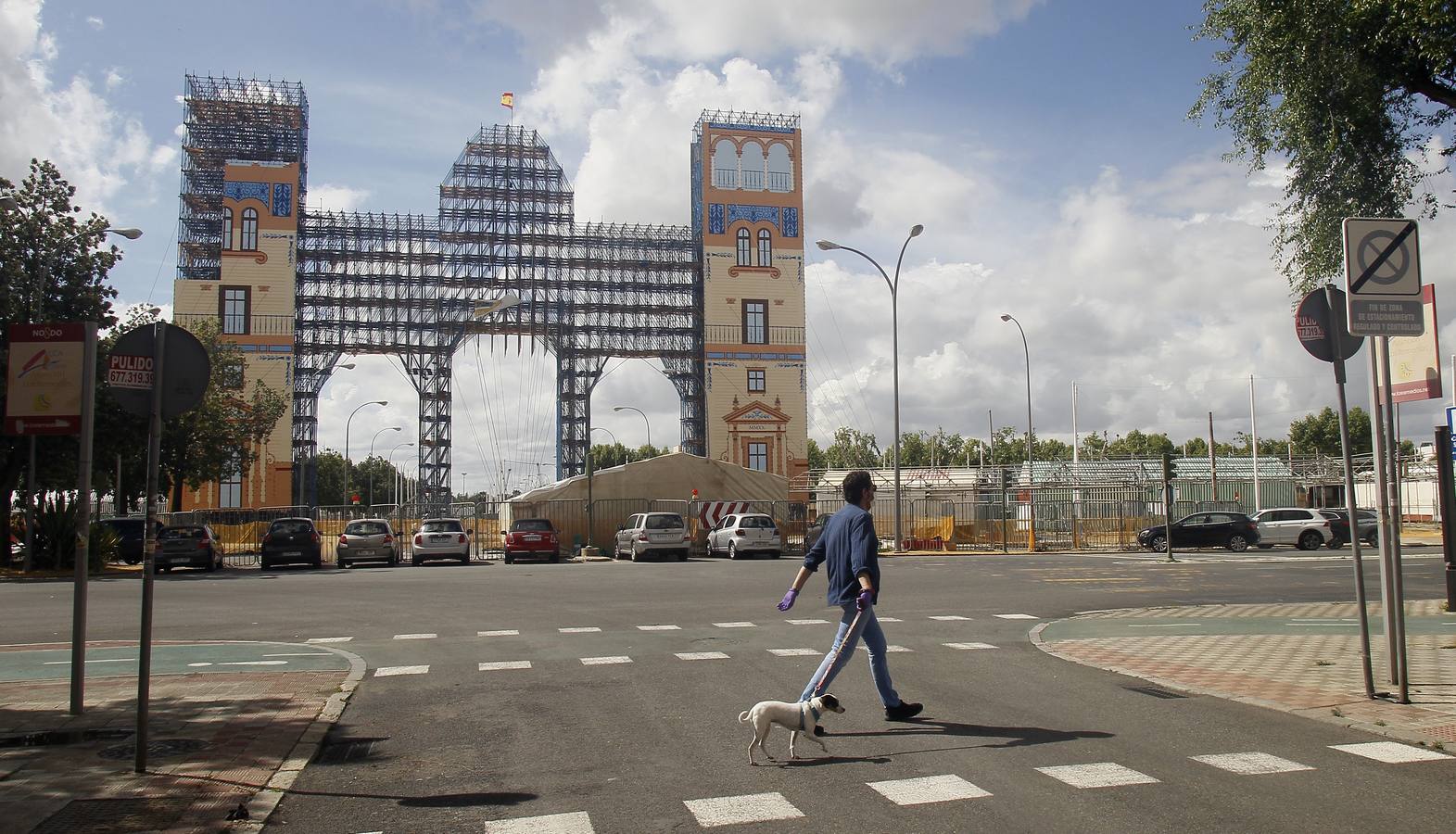 Coronavirus en Sevilla: ambiente el real de Feria