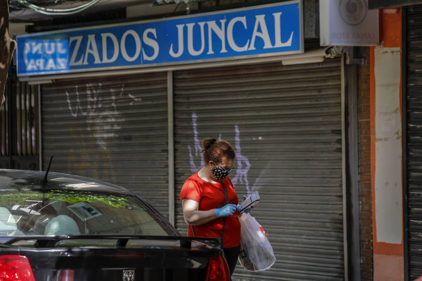 Coronavirus en Sevilla: así transcurre el confinamiento en el barrio de El Juncal