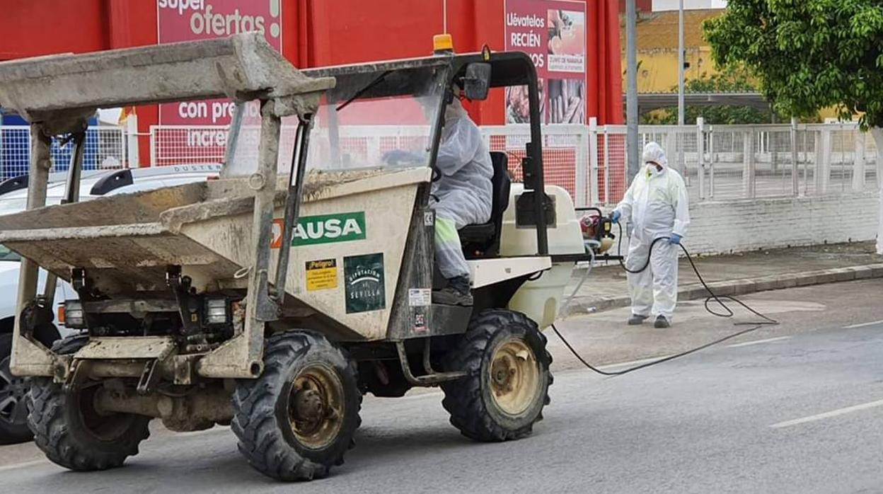 Coronavirus en Sevilla: Isla Mayor, limpieza y desinfección constante