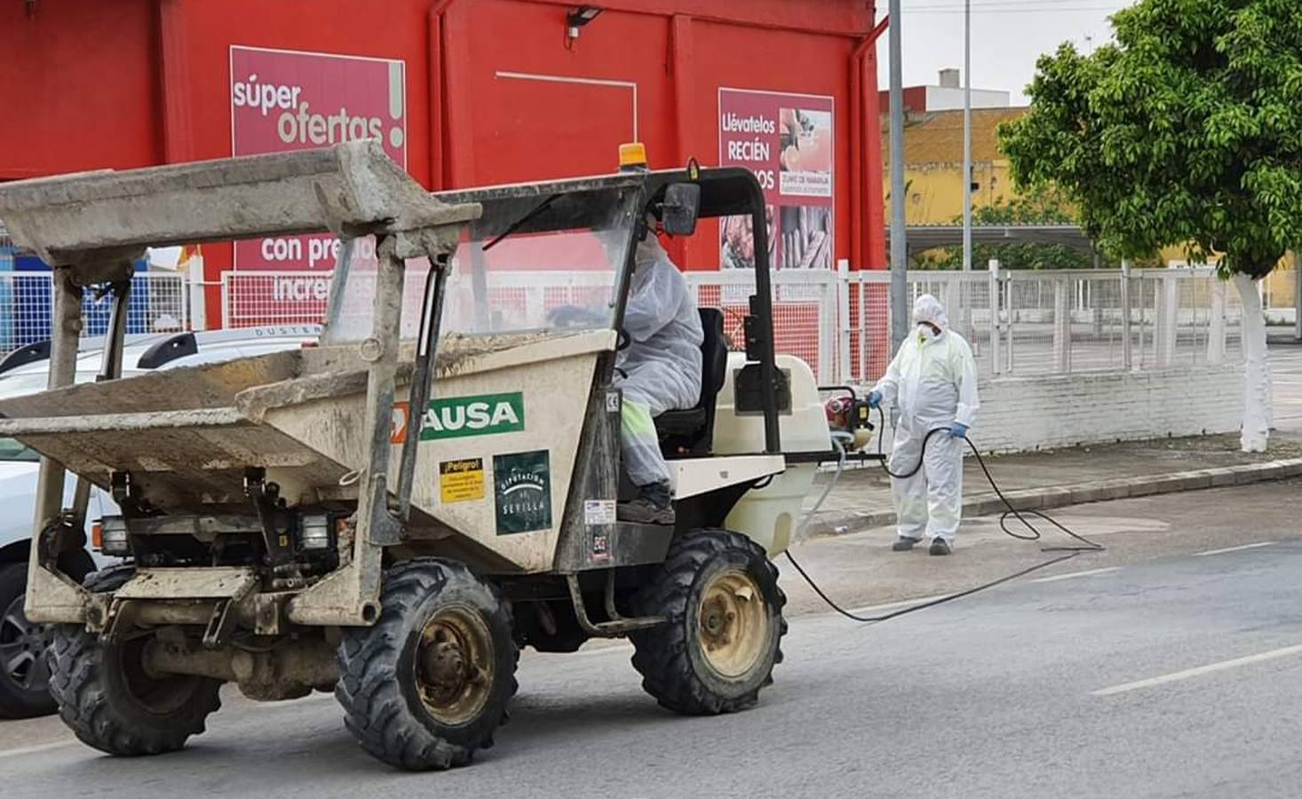 Coronavirus en Sevilla: Isla Mayor, limpieza y desinfección constante