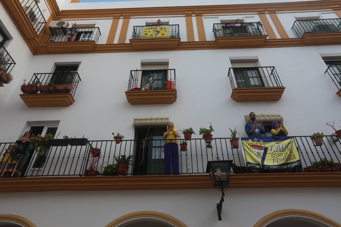 FOTOS: El Cádiz CF y el barrio del Balón en Cádiz