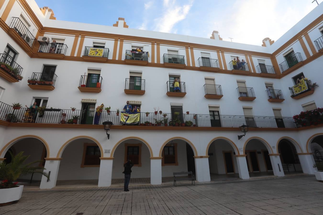 FOTOS: El Cádiz CF y el barrio del Balón en Cádiz