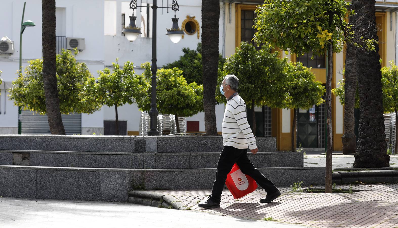 En imágenes, el confinamiento en Cañero, el barrio tranquilo