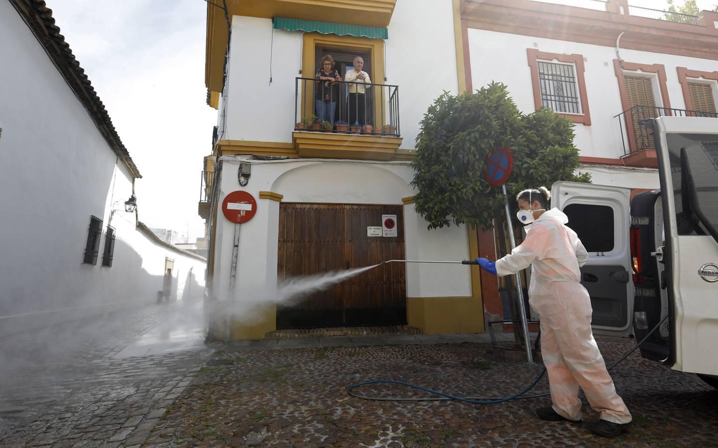 Coronavirus por barrios en Córdoba | El confinamiento en San Agustín, en imágenes