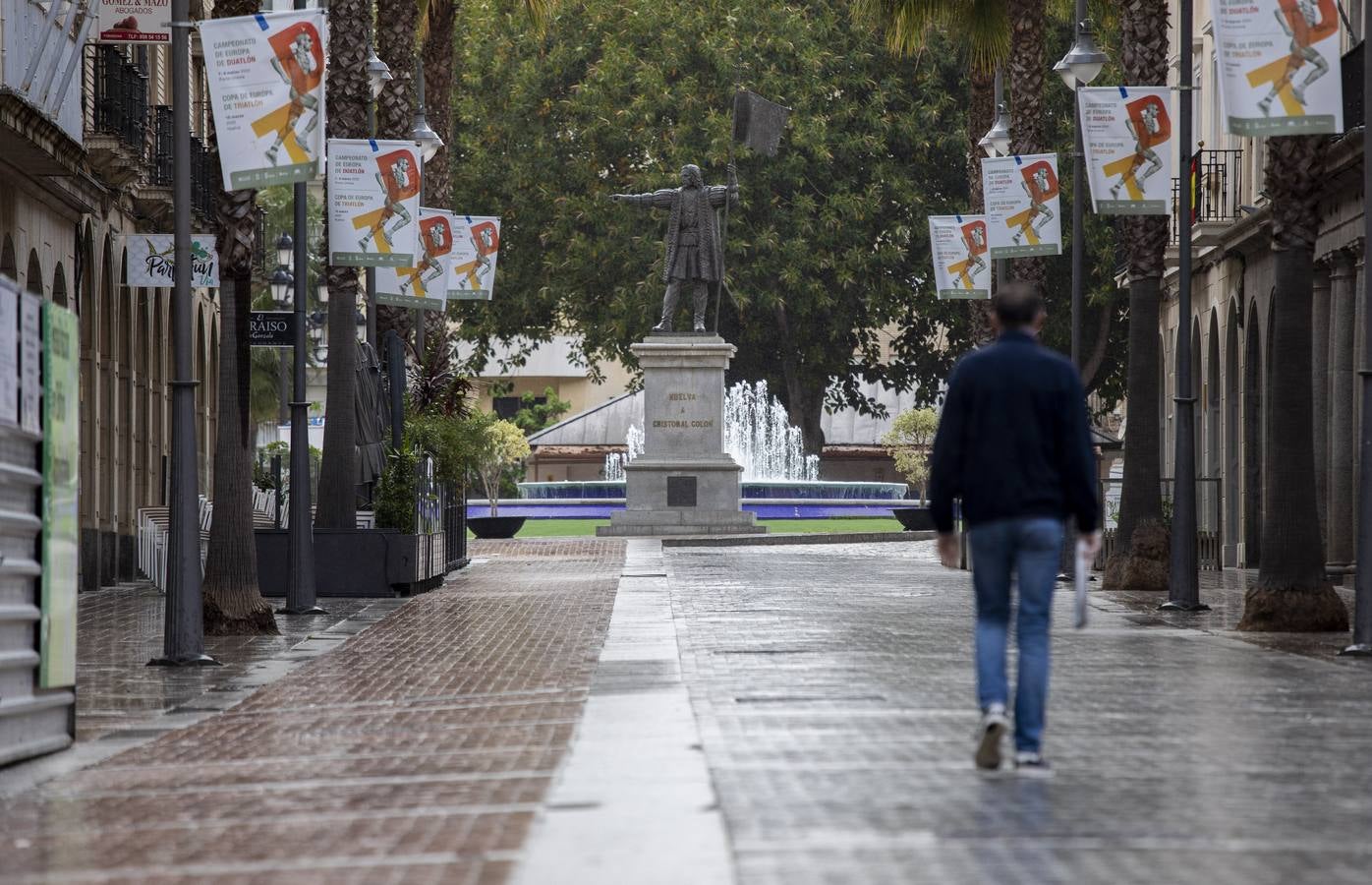 Huelva, en el trigésimo octavo día de confinamiento por el coronavirus