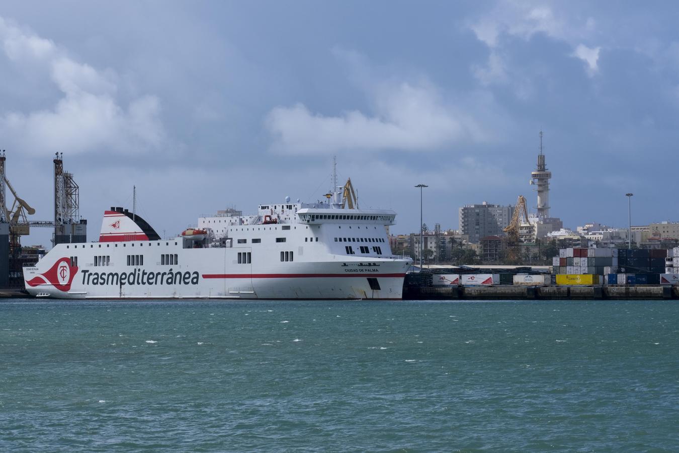 Fotos: El temporal y el confinamiento dibujan una Cádiz desangelada