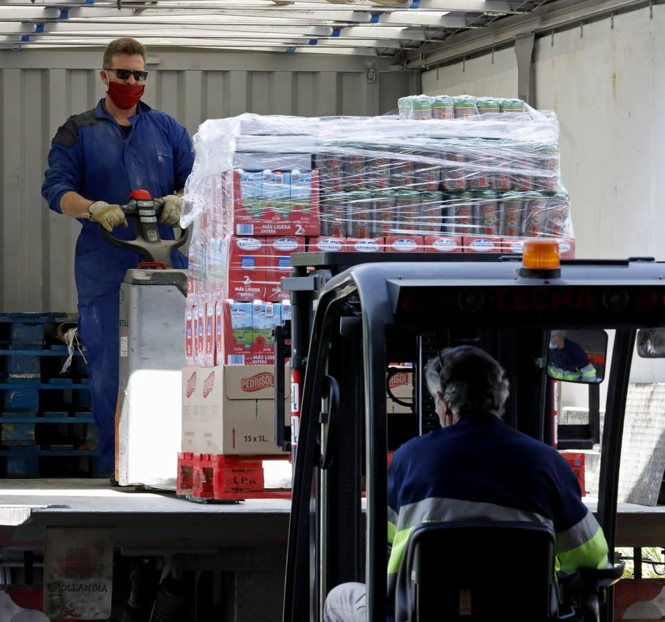 El trabajo del Banco de Alimentos de Córdoba, en imágenes