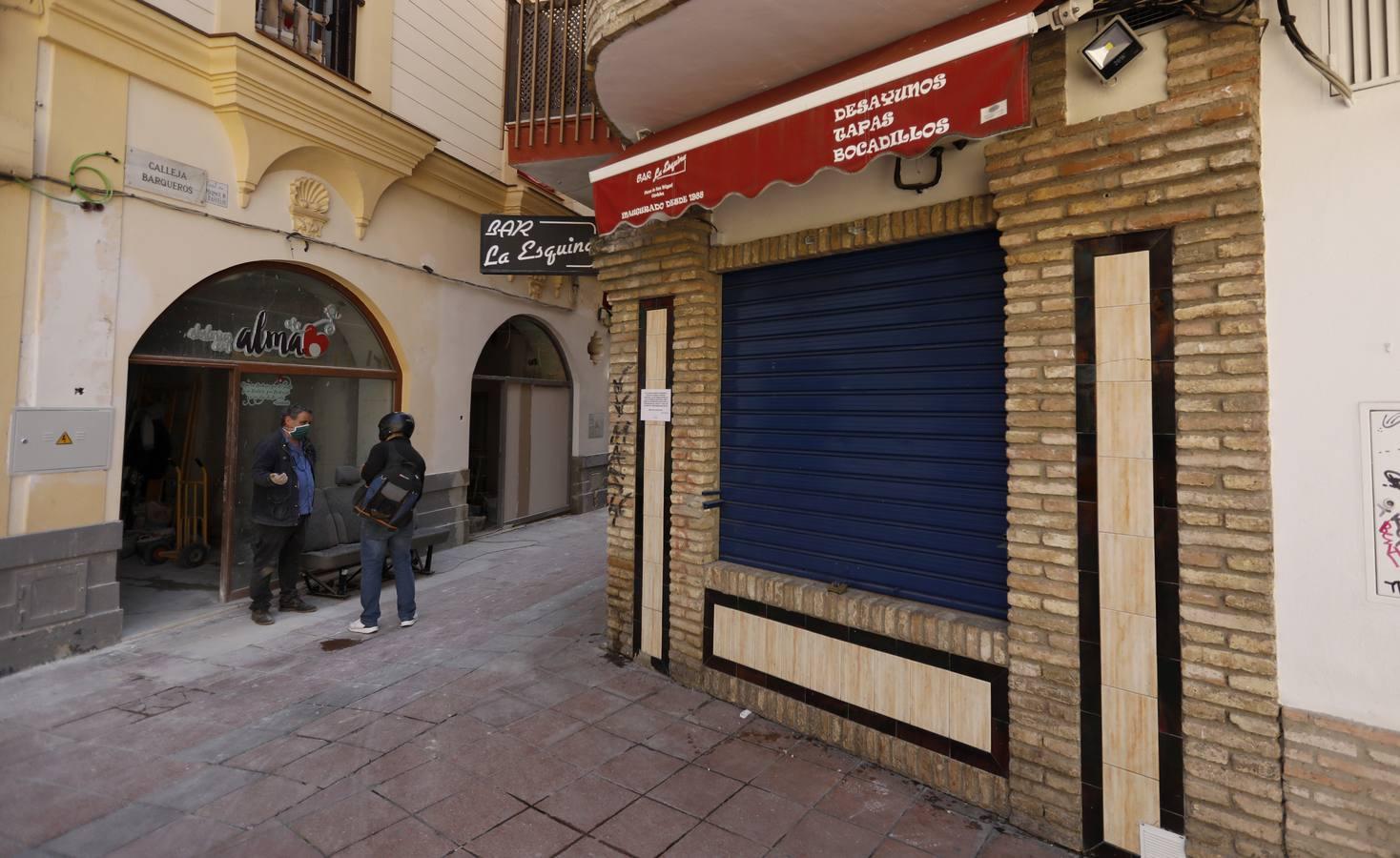 La «pandemia» de bares y restaurantes cerrados de Córdoba, en imágenes