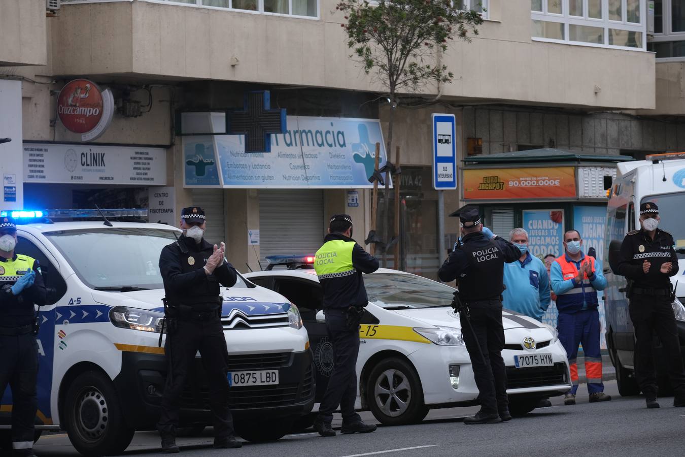 FOTOS: Cádiz, 24 de abril en Estado de Alarma