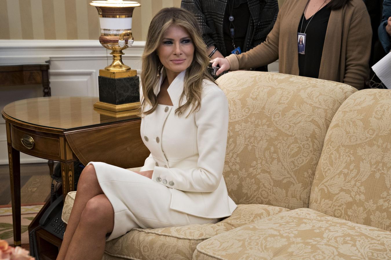 De modelo a primera dama: los 50 años de Melania Trump, en imágenes