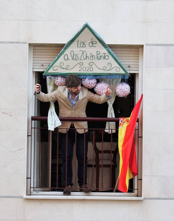 #MiferiaenABC: Así viven los sevillanos la semana de «Feria de Sevilla confinada» desde sus hogares