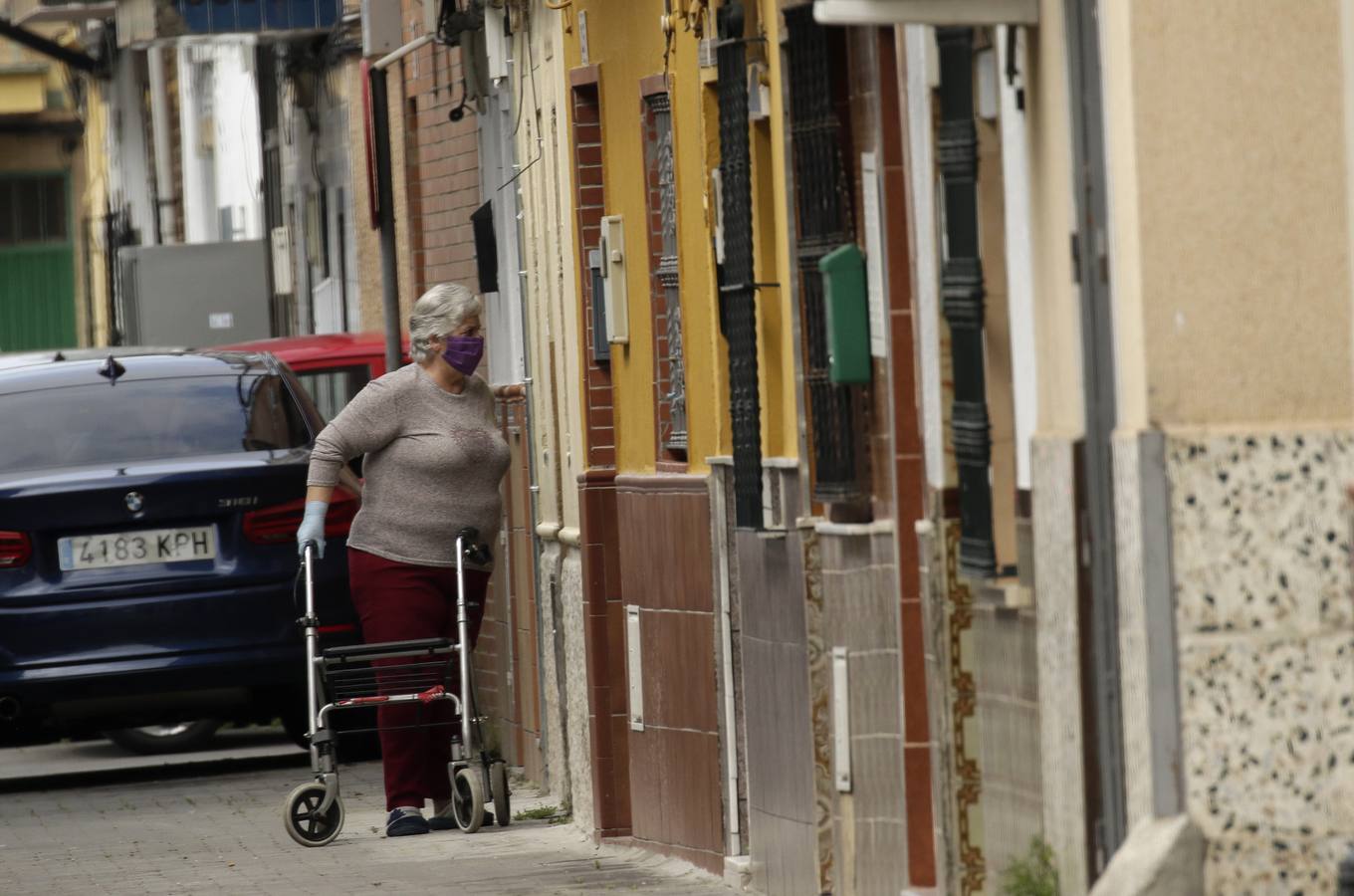 Coronavirus en Sevilla: Su Eminencia, un barrio que no pierde la esperanza